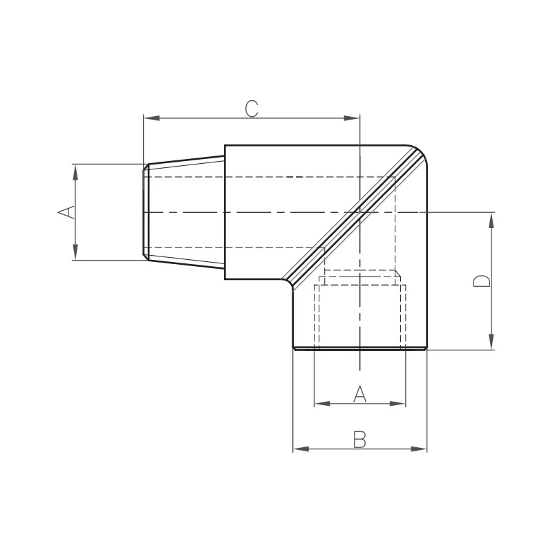 Coude M Le Femelle Filetage Gaz Et Cylindrique L Sofra Inox