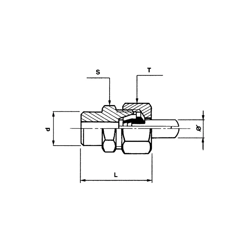 Welding Union DIN 2353 S Series Stainless Steel 316 SOFRA INOX