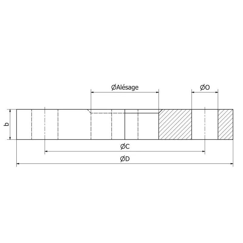 Rotating Flange PN10 16 PN10 Type 02A 304L SOFRA INOX