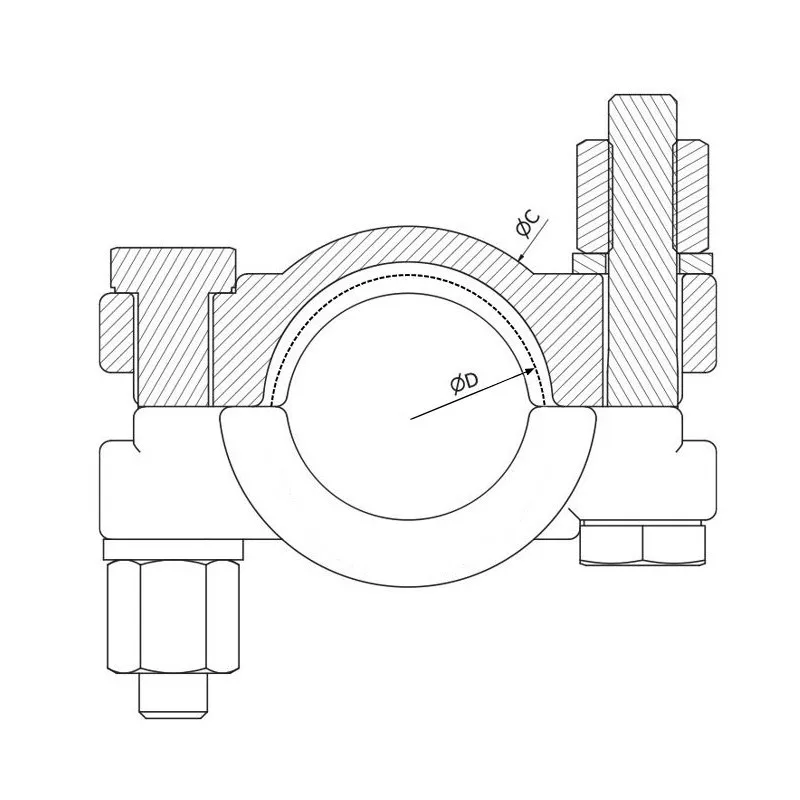 High Pressure Clamp For ASME BPE Connection SOFRA INOX