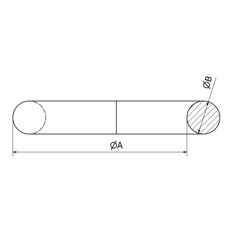 Joint torique pour raccord RJT en EPDM Noir - SOFRA INOX